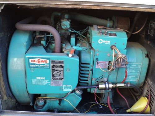 ONAN 4KW 120/240V Generator with 120 HRS