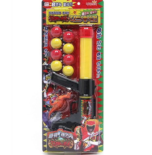 [Power Rangers] Dino Force Boy Toy Dart Air Gun Korean Version VA9207