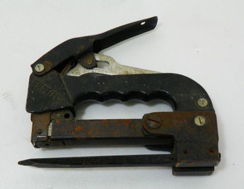 Bostitch Model P4 Industrial Stapler 1930s Old Vintage Box Tacker Tool Gun