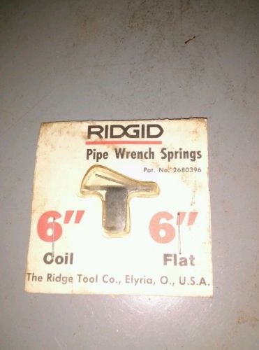 pipe wrench coil and spring 6&#034;