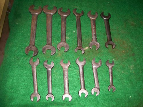 12,antique tractor , open end wrenches