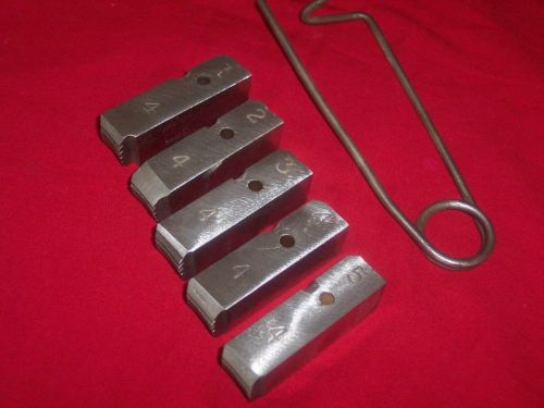 Toledo beaver curtis pipe threading dies fits geared threader pick from 5 sizes for sale