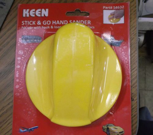 Keen  stick &amp; go 5&#034; hand sander with sandpaper part #54632 (lot of 80) id9238/bt for sale