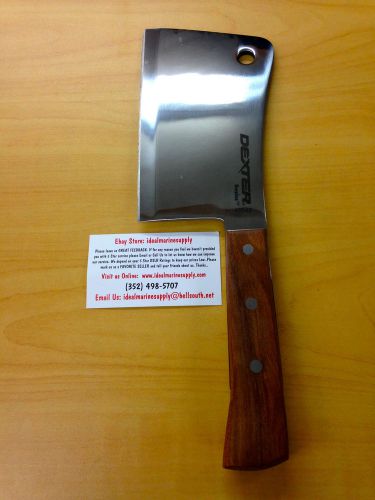 Dexter Russell 6&#034; Stainless Steel Cleaver (49542). Butcher, Skinning, Kitchen..
