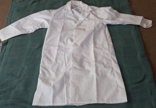 NEW Butchers/Meat Cutters LAB COAT WHITE Size Medium 40 FAST SHIPPING!