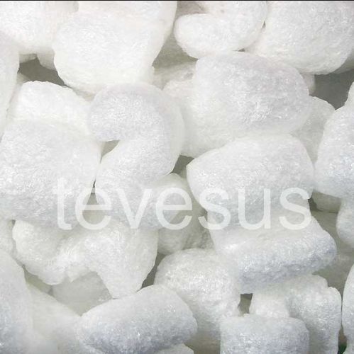 NEW 24 cubic ft Biodegradable Cornstarch Packing Peanuts Shipping Cushion White