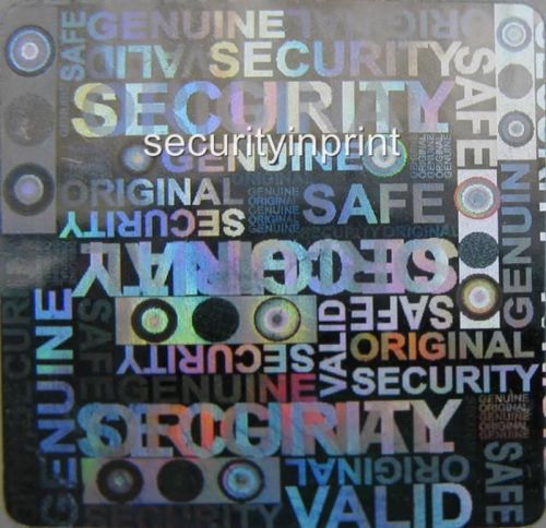 294 Hologram Stickers holographic security labels ORIGINAL VALID 20mm S20-2S