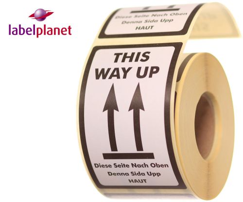 This Way Up Package/Packaging Postage Mail Self-Adhesive Labels Label Planet®