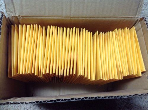 47 Kraft Bubble Mailers Padded Envelopes 3&#034;x 6&#034; 75mm x 150mm DEAL!
