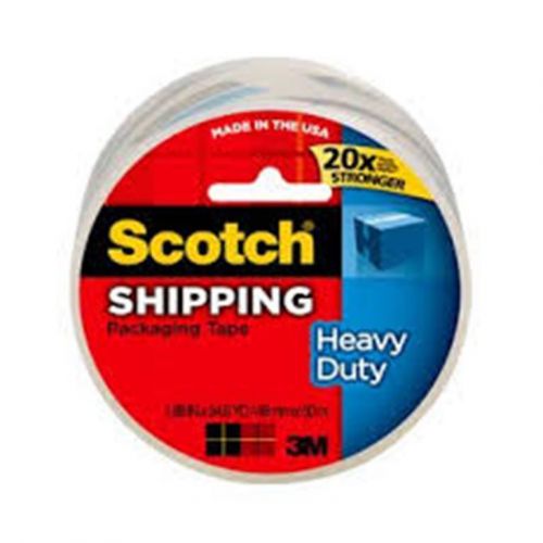 Scotch 3m heavy-duty clear packaging tape roll. for sale