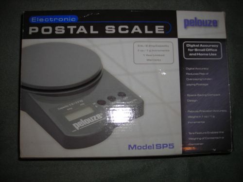 pelouze electronic postal scale model sp5