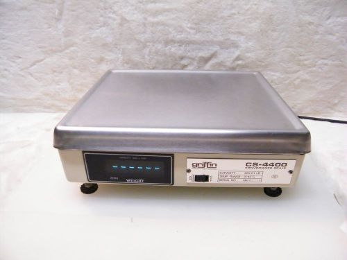Griffin cs-4400 weight postal / pos digital scale scale 30 lbs max a1308 for sale