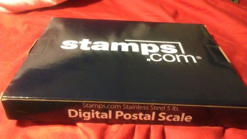 Digital Scale, stainless steel, stamps.com 5lb scale