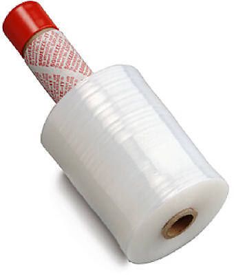 4-Pack 5&#034; x 1000&#039; Roll Industrial Grade Stretch Film Shrink Wrap with Dispenser