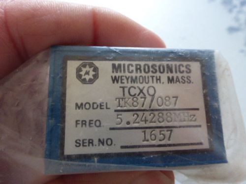 MICROSCONICS TCXO  TK87