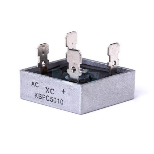 Kbpc5010 kbpc-5010 metal case diode bridge rectifier 35a 1000v for sale