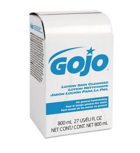 GOJO 9112 Bag-In-Box Lotion Hand Soap Dispenser Refill 800mL Floral Scent