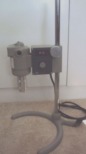 OMNI VARIABLE SPEED MIXER HOMOGENIZER MODEL: 17105 WITH 24&#034; TALL STAND