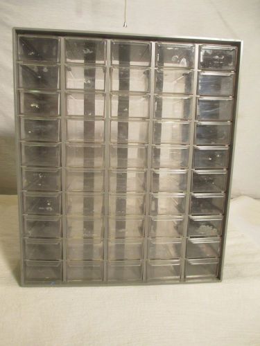 Akro-Mils Model 10-350 Parts Craft Storage Bin Cabinet 50 Drawer Organizer