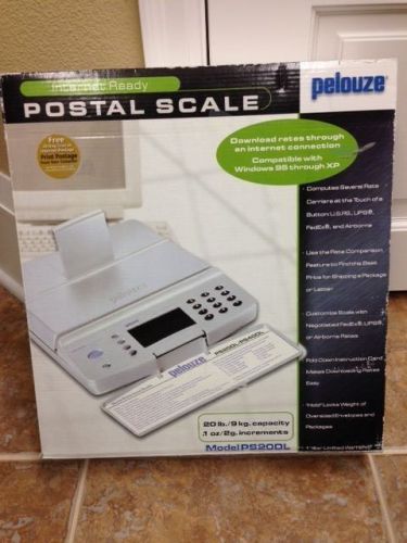 NIB New Pelouze PS20DL Internet Ready Postal Scale