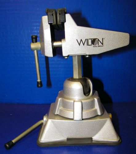 Wilton tools swivel rotating jeweler&#039;s hobby vise suction base 2 3/4&#034; jaws vice for sale