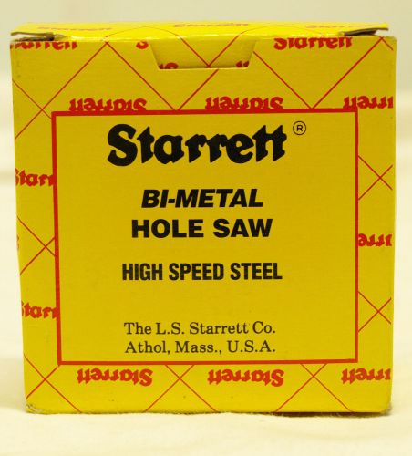 Starrett bimetal bearcat hole saw vho258 - edp 55108 - 2 5/8&#034; - new for sale
