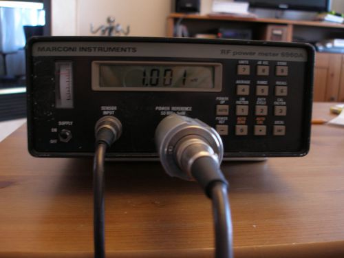 Digital Power meter Marconi Instrument model 6960A