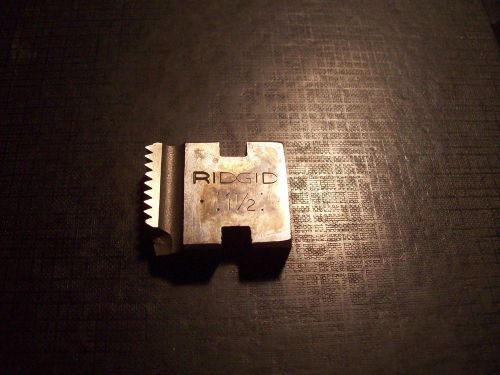 ridgid pipe threader 1 and 1/2 inch 12r  die no. 2 single excellant condition