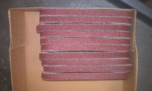 Arc abrasives 70081803 aluminum oxide belts 40 grit  1/2&#034; x 18&#034;  50-pack for sale