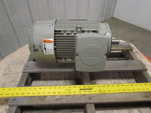 Siemens cp100a 3-phase aluminum ac motor 10hp 1755 rpm 208-230/460v 215tc frame for sale