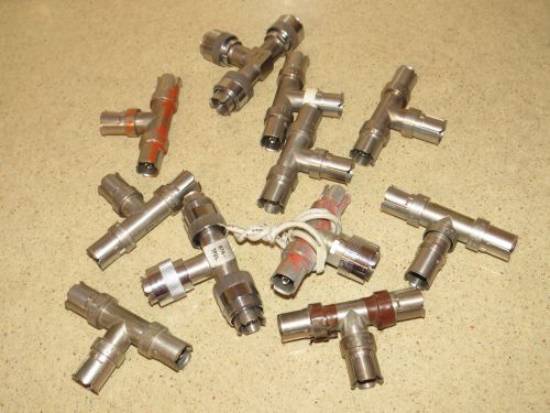 ^^ CONNECTOR LOT # 16  (11 PIECES)-  GENERAL RADIO  874-Tpdl - 874-T