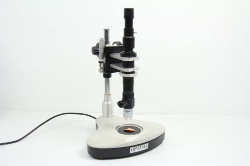 Optima lw scientific microscope w/nikon 60x ,wf10x/18 eye piece,(89at) for sale