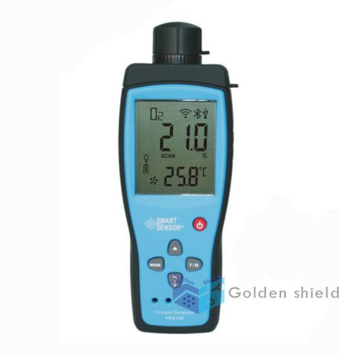 Smart Sensor AR8100 Handheld Precision Oxygen Detectors O2 Meter Tester AR-8100