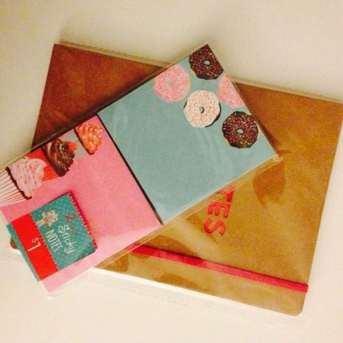 Cupcake Sticky Notes &amp; Journal