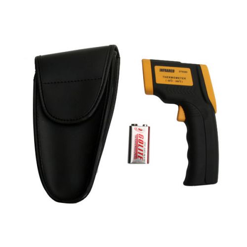 Non-Contact IR Laser Temperature Gun Infrared Digital Thermometer + Battery 9V