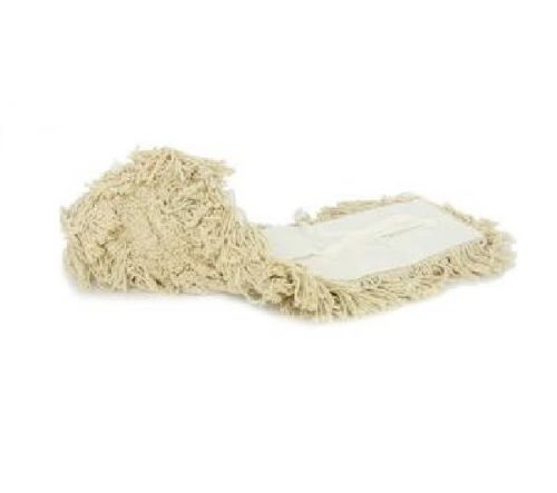 Dust mop refill 5&#034; x 60&#034; c057060 natural swivl swivel snap wilen sewn backing for sale