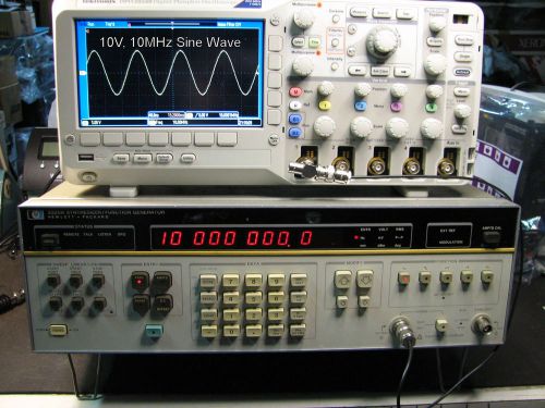 Hp 3325a function generator (serial # 1748a10974), tested for sale
