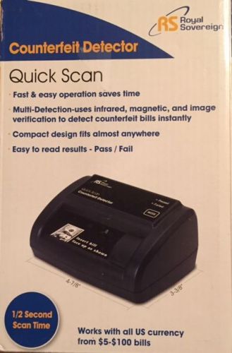 Royal Sovereign Quick Scan Counterfeit Detector - RCD2120-Quick Scan Counterfeit