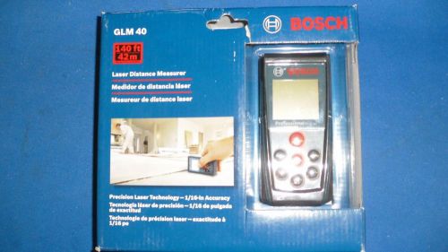 New Bosch GLM 40 Laser Distance Measurer  GLM40