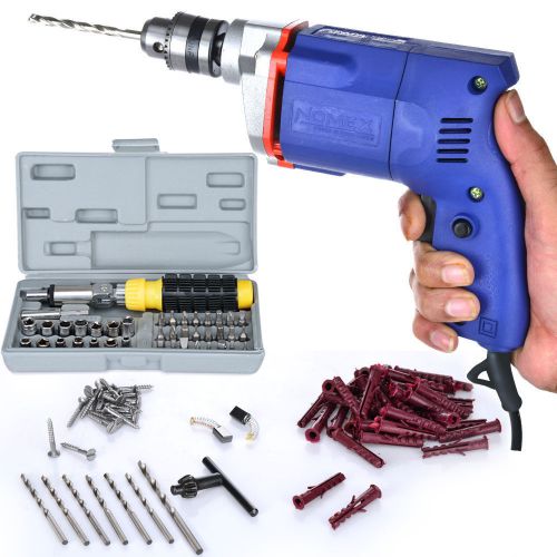 112 pcs drill machine &amp; screwdriver set combo for sale