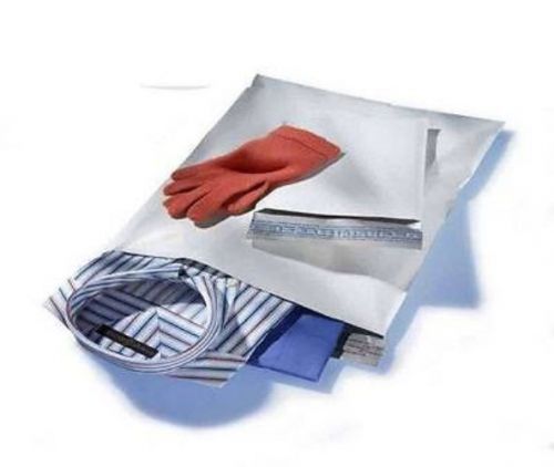 100 10x13 white poly mailers envelopes shipping bags 2.5 mil thick 10 x 13 for sale