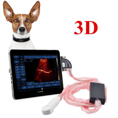 3D VET veterinary Digital Touchscreen Ultrasound Scanner micro-convex probe AA