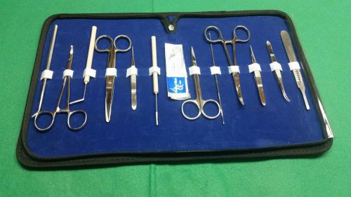 25 PCS STUDENT BIOLOGY DISSECTION DISSECTING KIT W/ STERILE SURGICAL BLADE #22