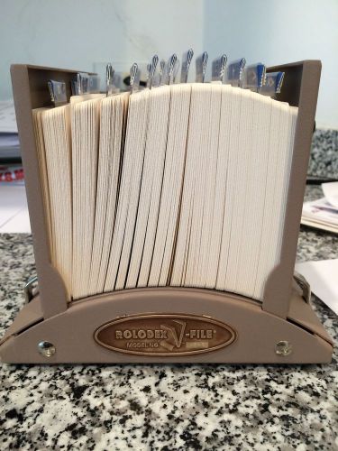 Vintage Rolodex Model V546 Card File - Brand New