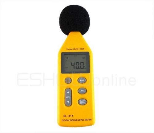 Digital lcd sound noise level meter decibel pressure tseter 130db hot for sale