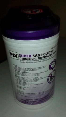 PDI Sani Wipes Germicidal 65 Count - 2 Cans