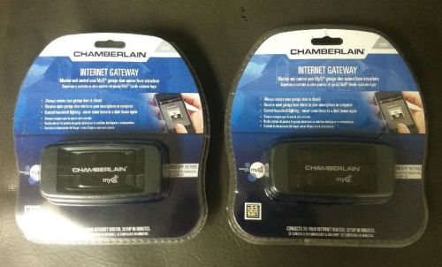 (2) Chamberlain CIGBU MyQ Internet Gateway Garage Door Remote-MYQ GATEWAY REMOTE