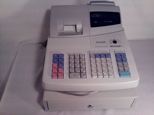 Sharp Electronics Cash Register Model XE-A20S - no keys