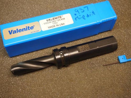 Valenite Val-U-Dex VWDR-093-125-438  .937 Diameter Indexable Drill