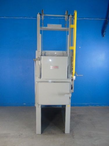 Lucifer dual chamber heat treat furnace 2300° f12x12x25 19.5kw single phase 220v for sale